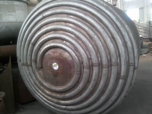 不锈钢板管反应釜罐底半管排列